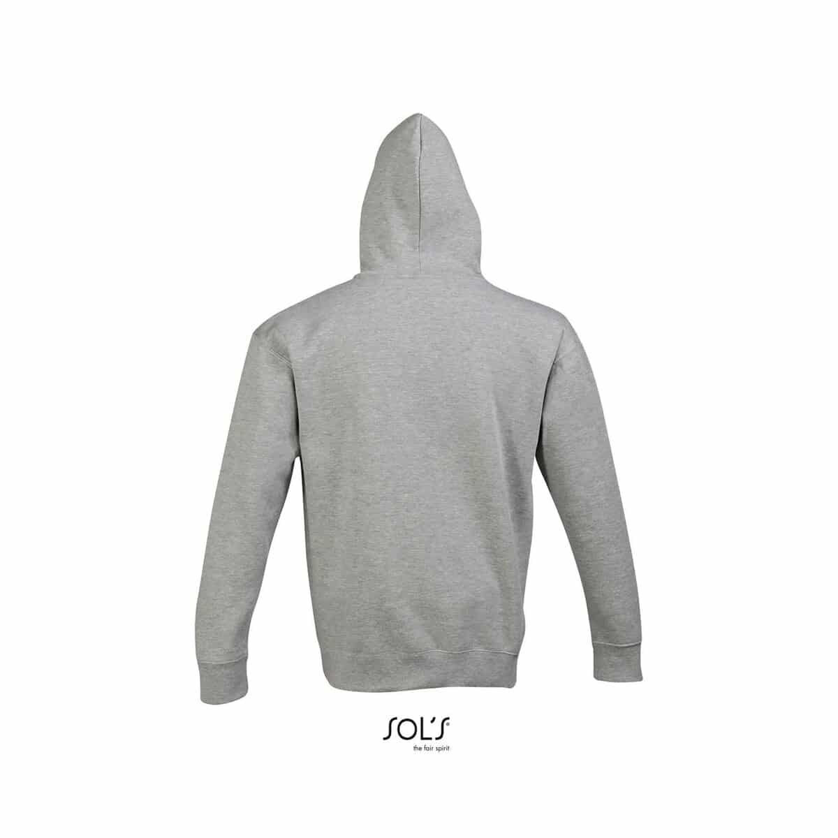 SLAM Uni Bluza z kapturem SLAM s13251-gm-back