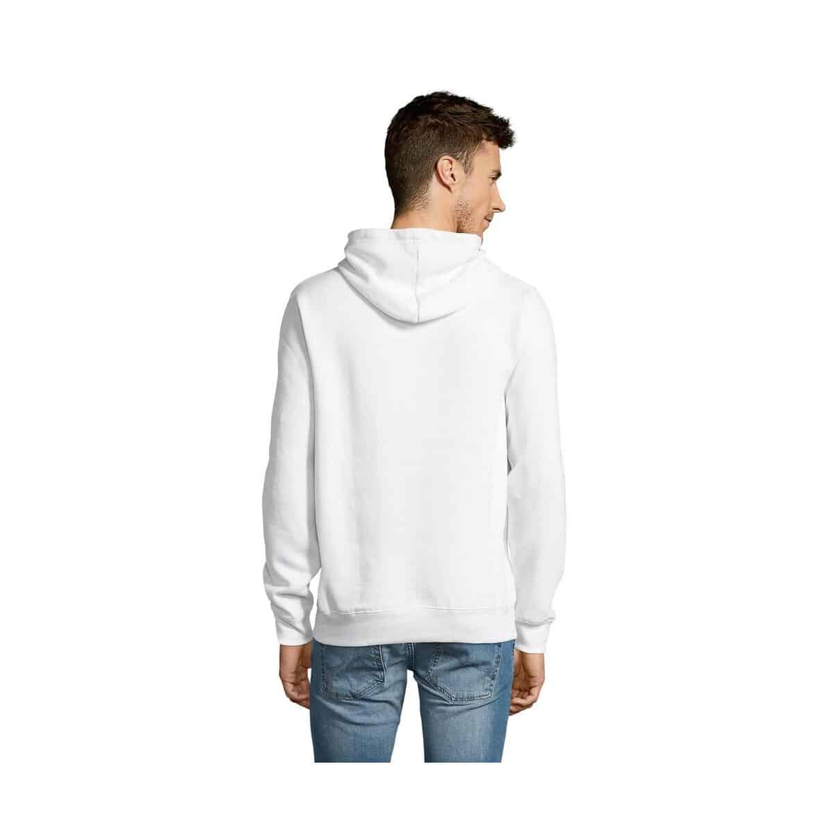 SLAM Uni Bluza z kapturem SLAM s13251-wh-back