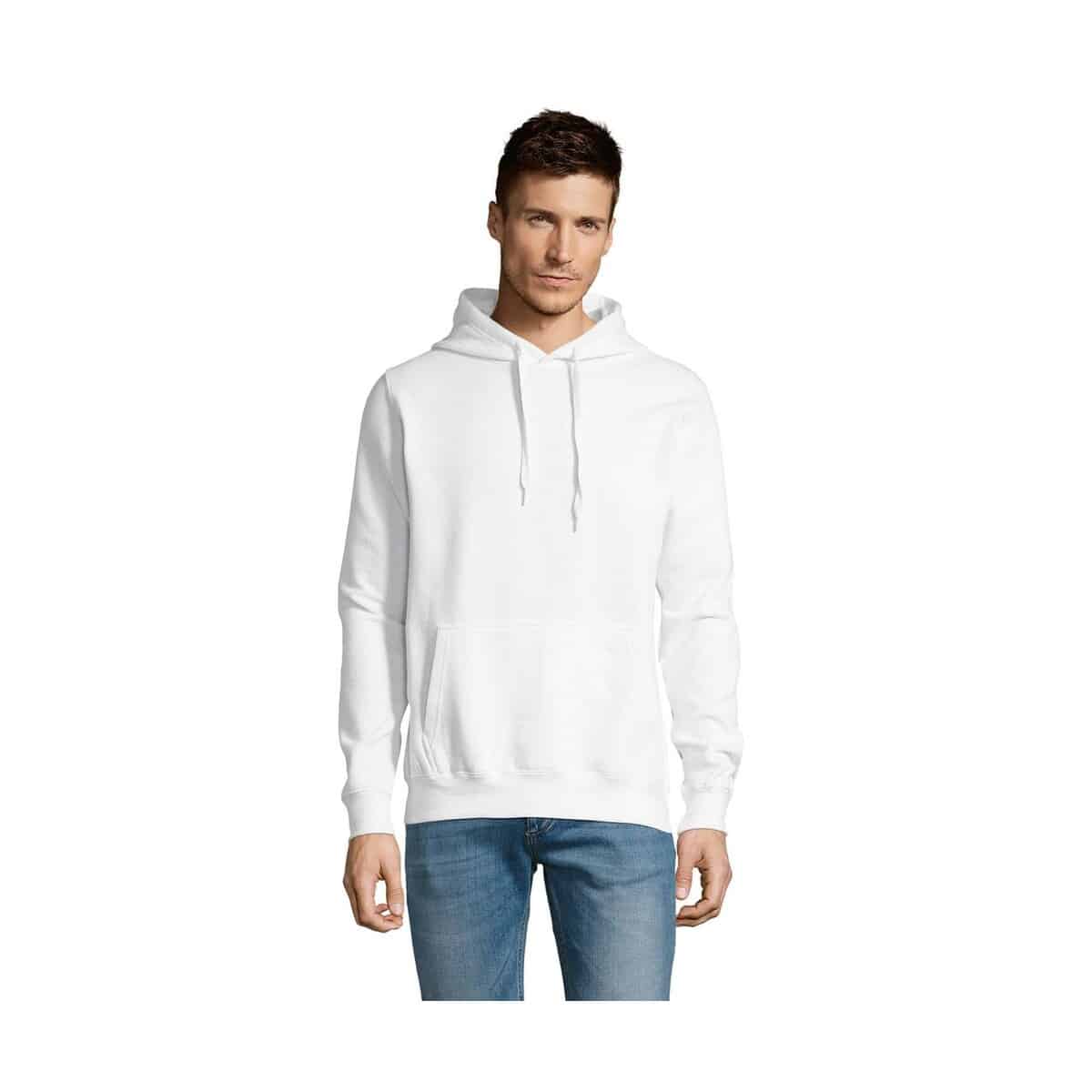 SLAM Uni Bluza z kapturem SLAM s13251-wh