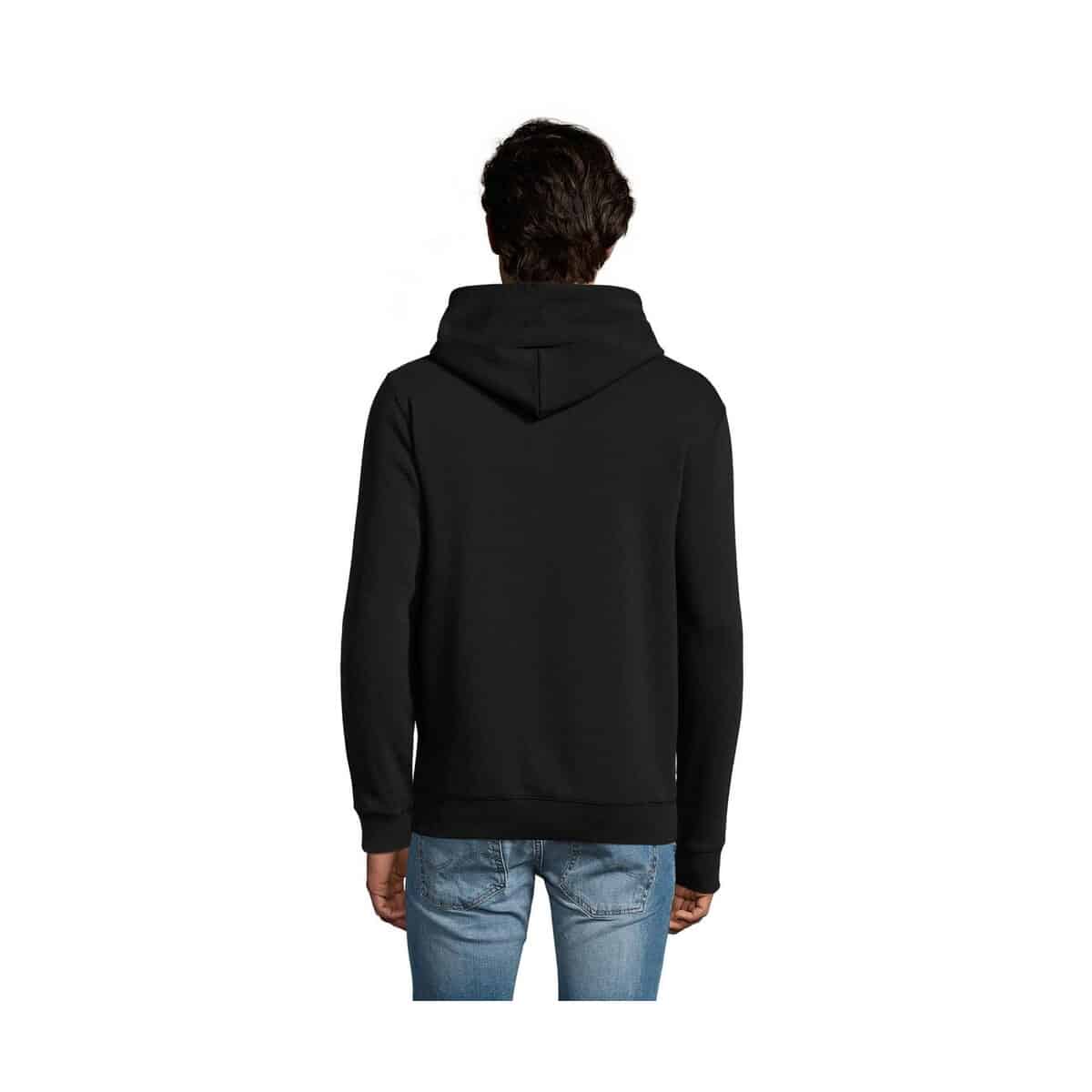 SPENCER męska bluza 280g SPENCER s02991-bk-back