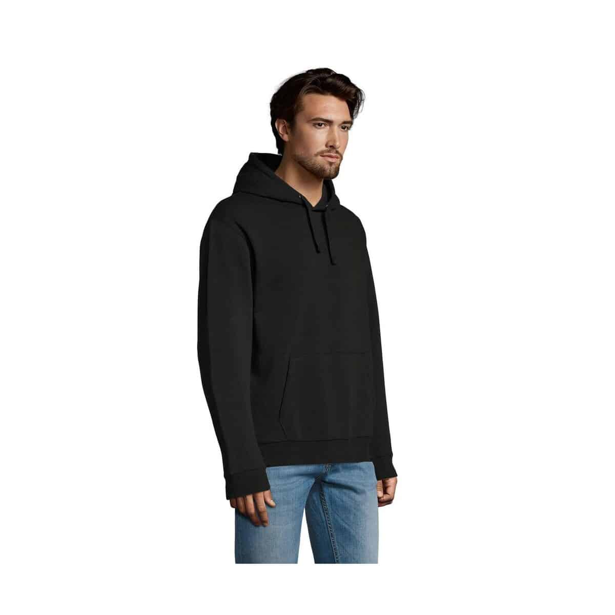 SPENCER męska bluza 280g SPENCER s02991-bk-side