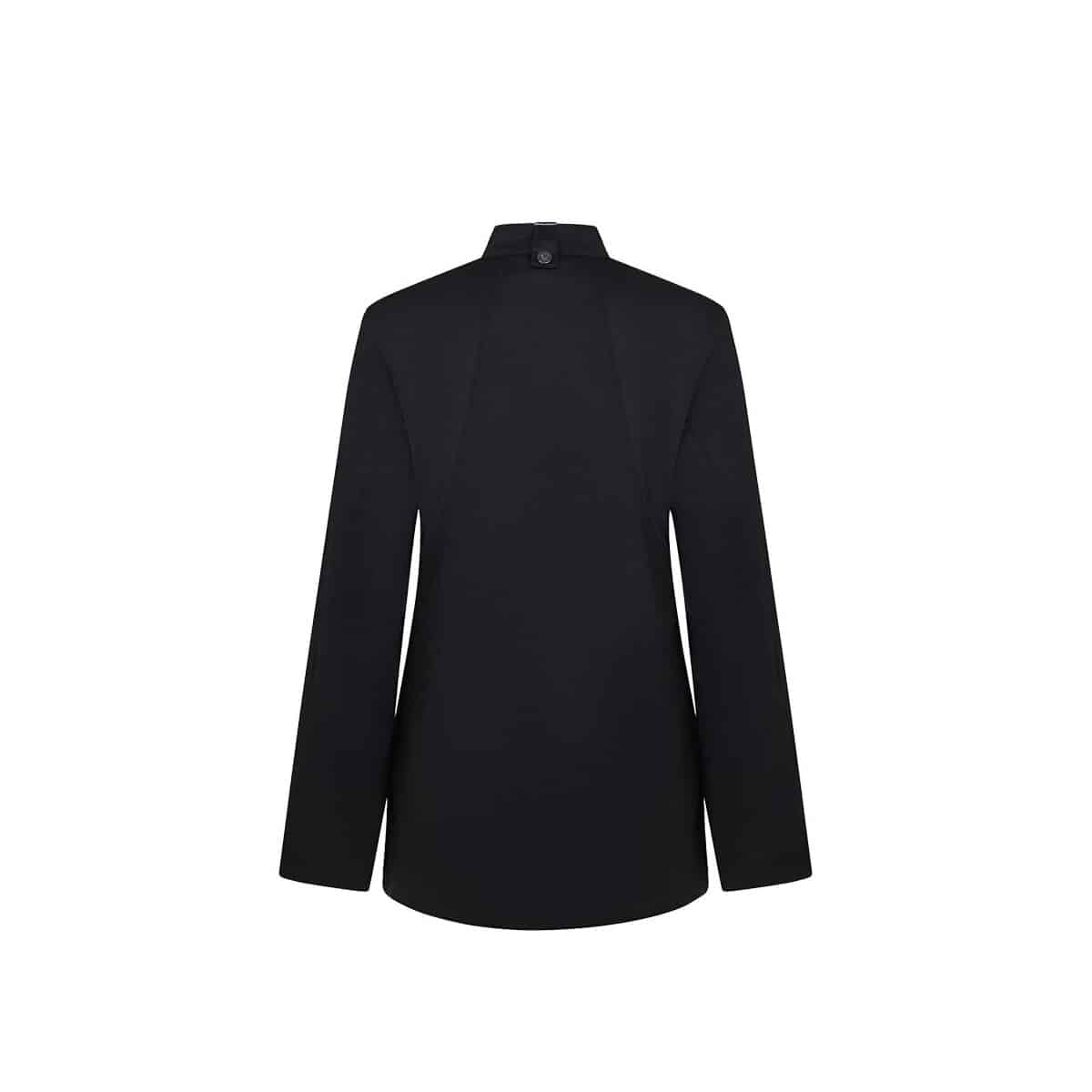 VL THOTH. Kobieca bluza kuchenna (190 g/m²) wykonana z bawełny (35%) i poliestru z recyklingu (65%) 36160_103-b