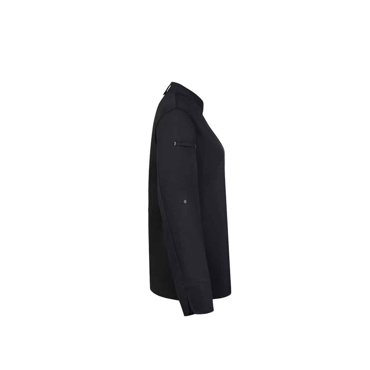 VL THOTH. Kobieca bluza kuchenna (190 g/m²) wykonana z bawełny (35%) i poliestru z recyklingu (65%) 36160_103-d