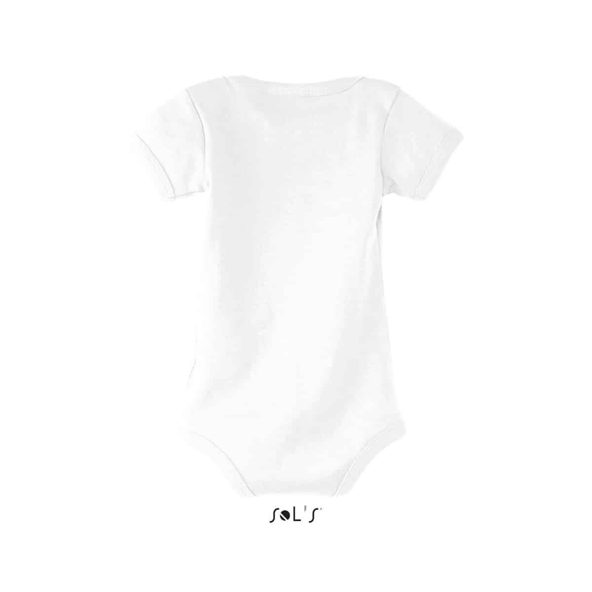BAMBINO Dziecięce body 180g BAMBINO s00583-wh-back