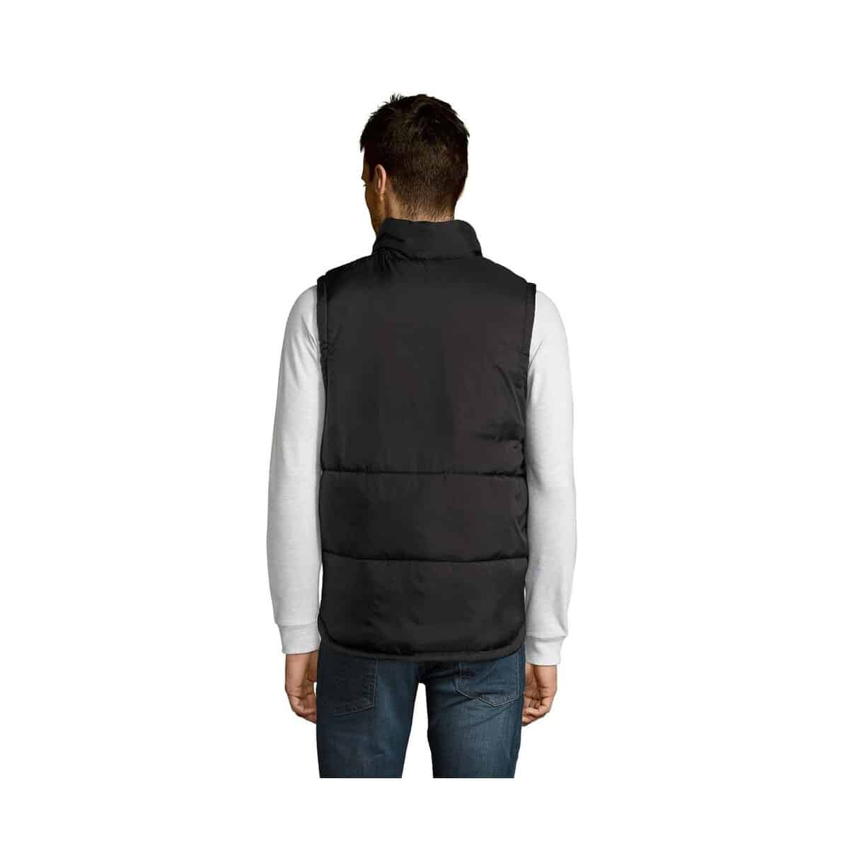 Pikowana kamizelka WARM WARM s44002-bk-back
