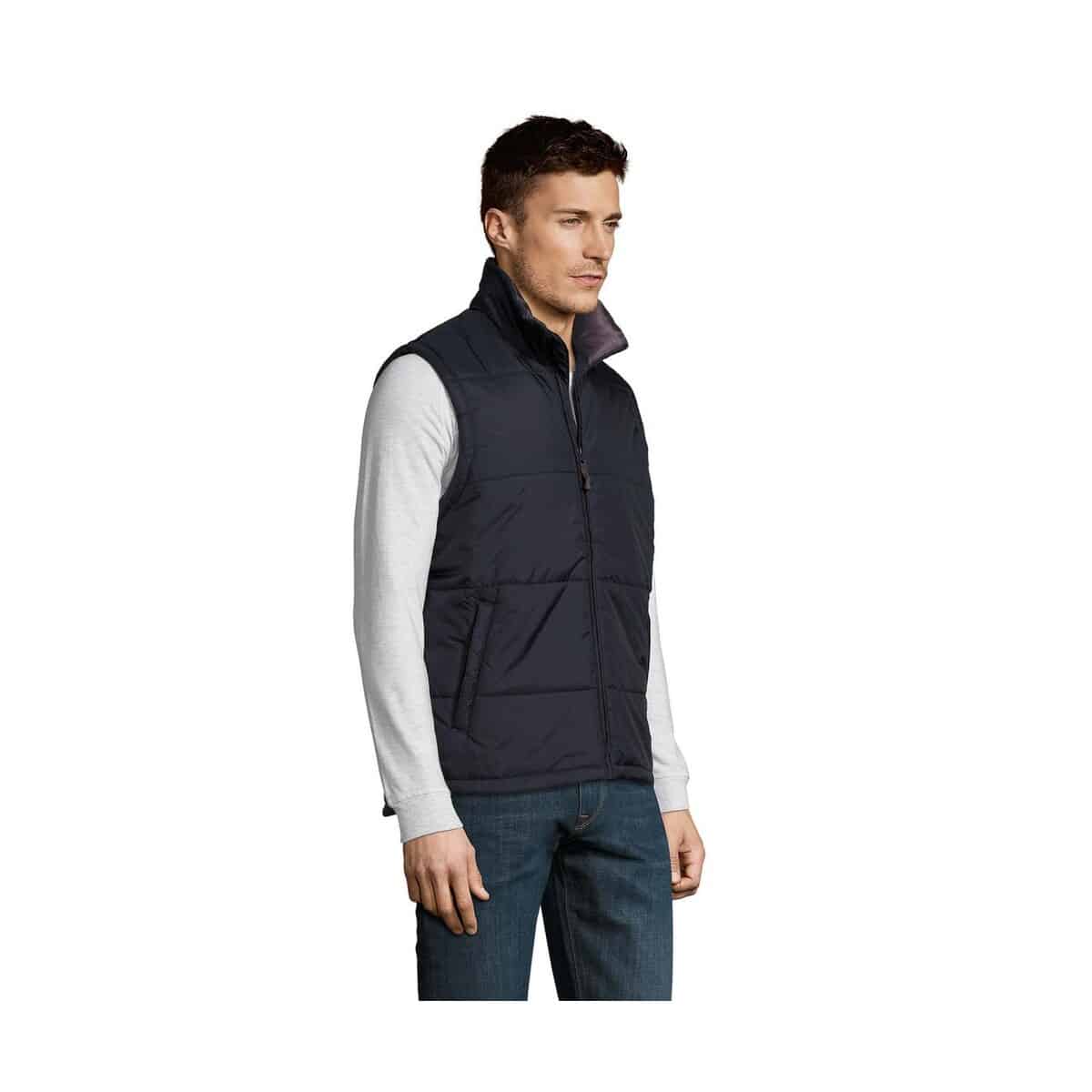 Pikowana kamizelka WARM WARM s44002-ny-side