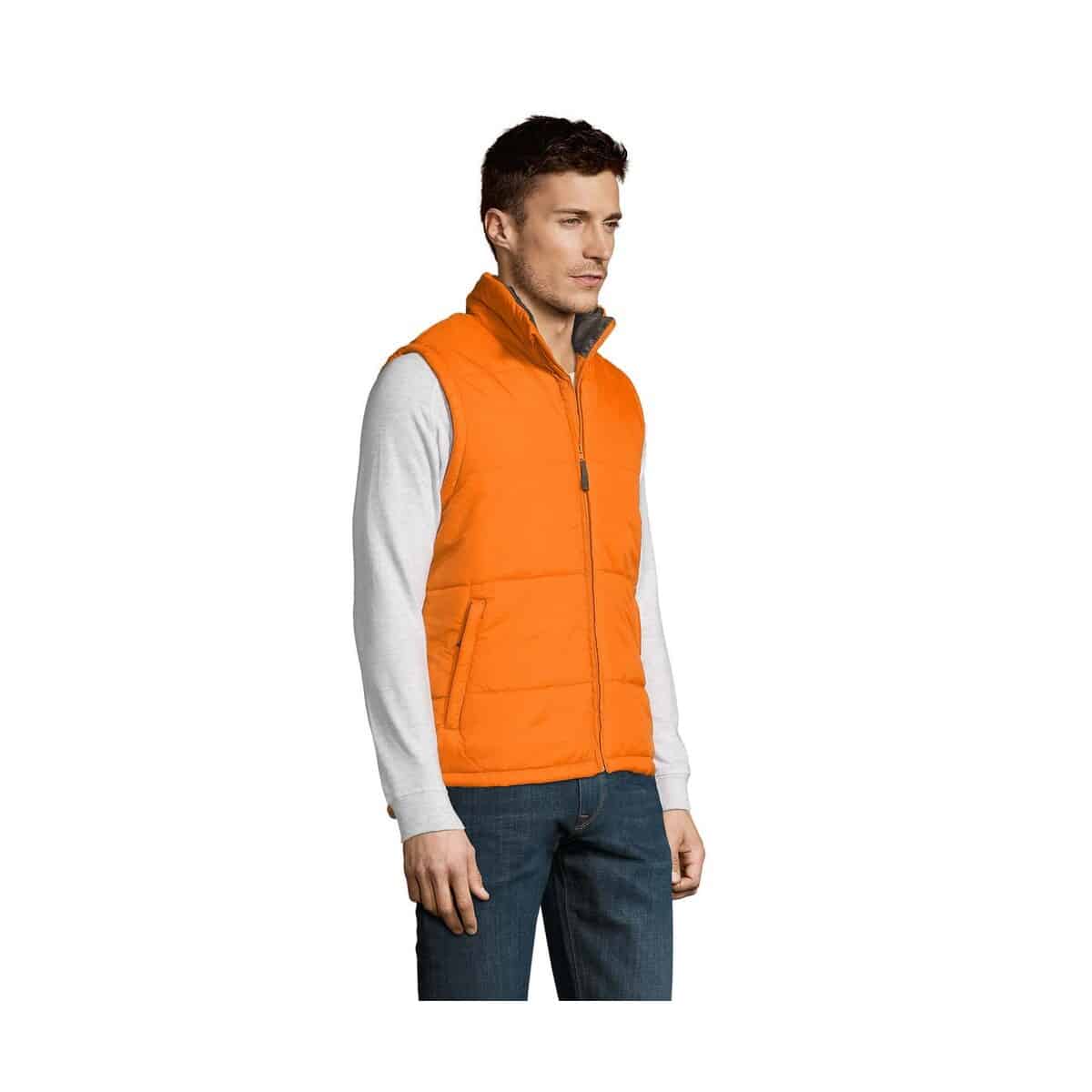 Pikowana kamizelka WARM WARM s44002-or-side