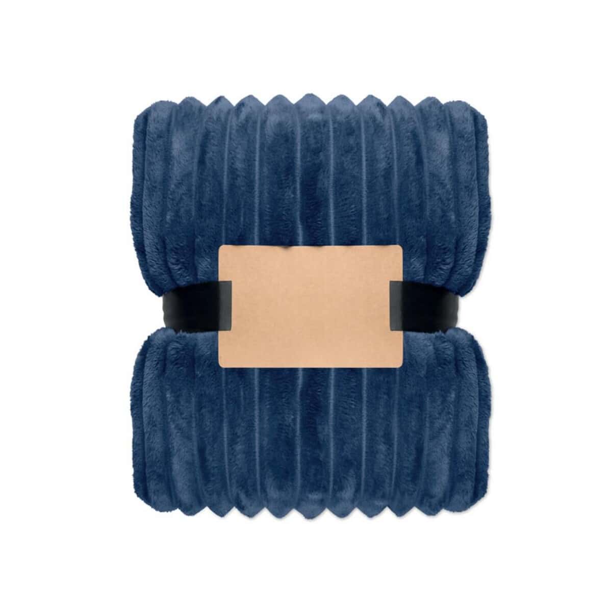Polarowy koc w paski RPET NIEVE mo3184-04-back