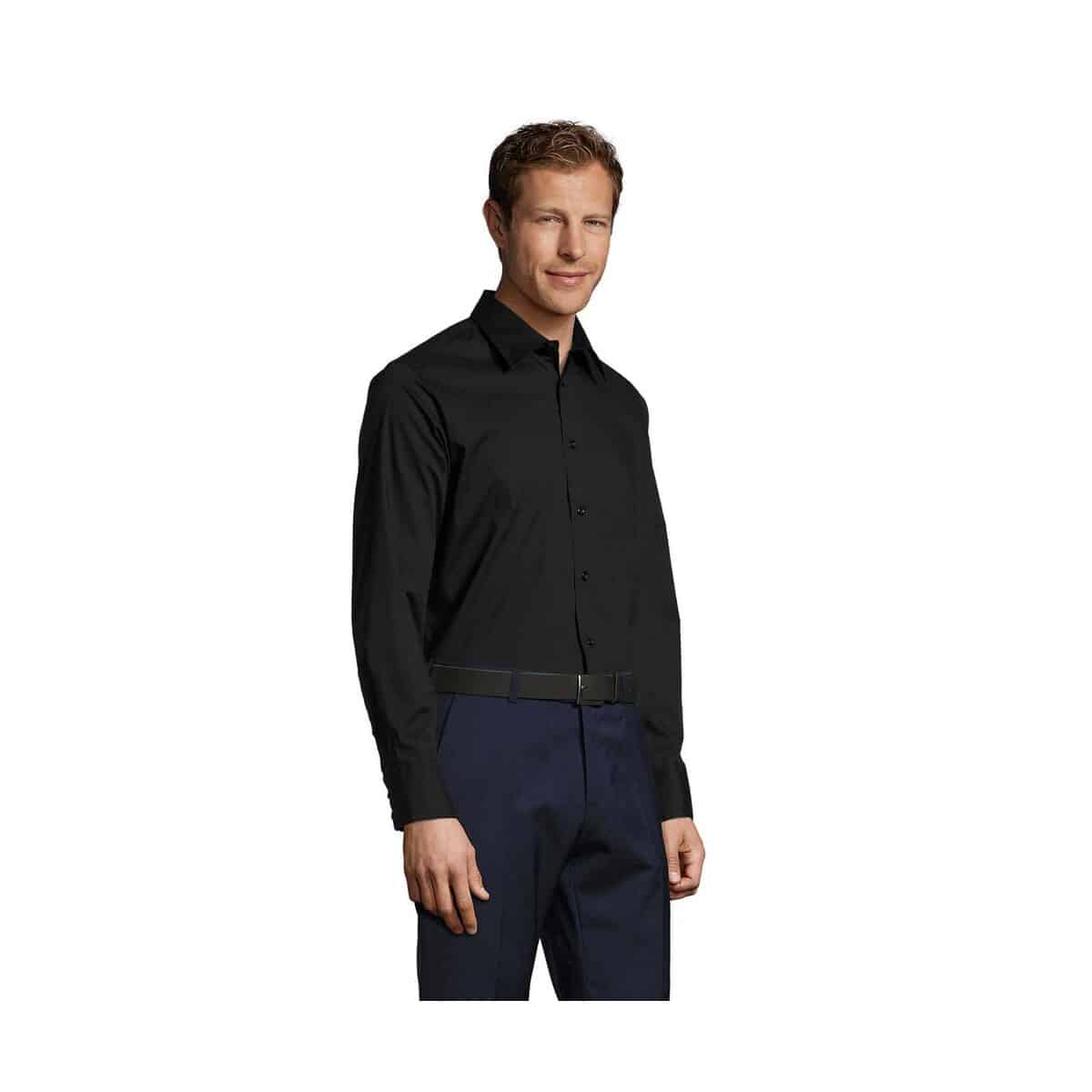 BRIGHTON men shirt 140g BRIGHTON s17000-bk-side