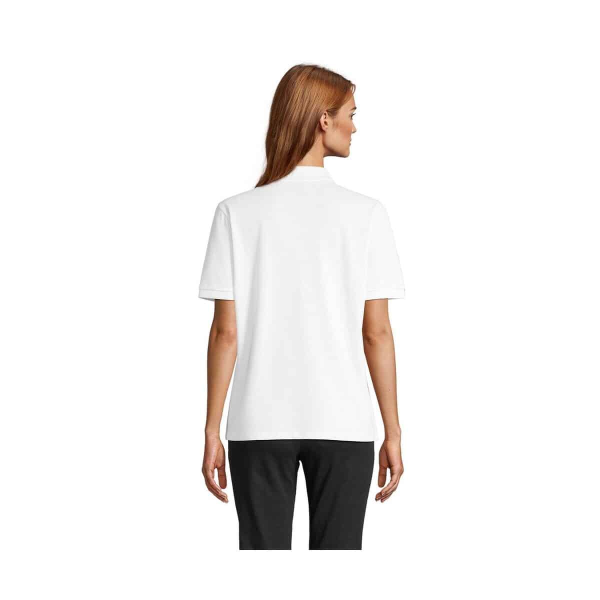 PACIFIC WOMEN POLO PACIFIC WOMEN s04440-wh-back