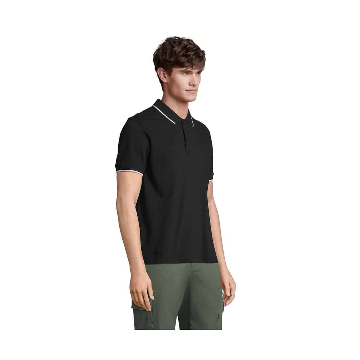 PALERMO Koszulka polo PALERMO s04769-bc-side