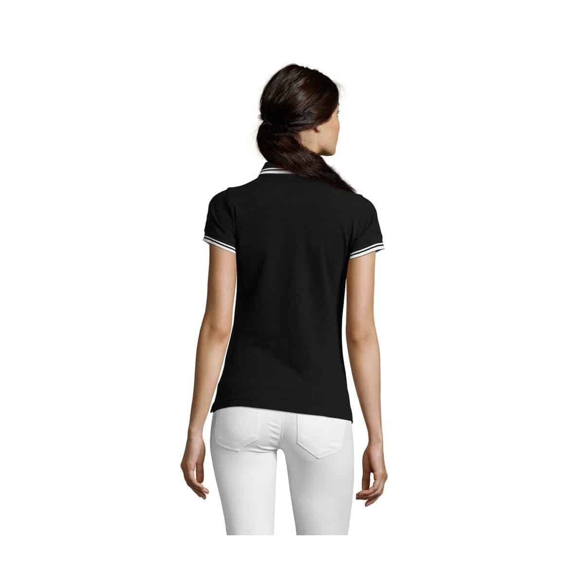 PASADENA damskie polo 200g PASADENA WOMEN s00578-bc-back
