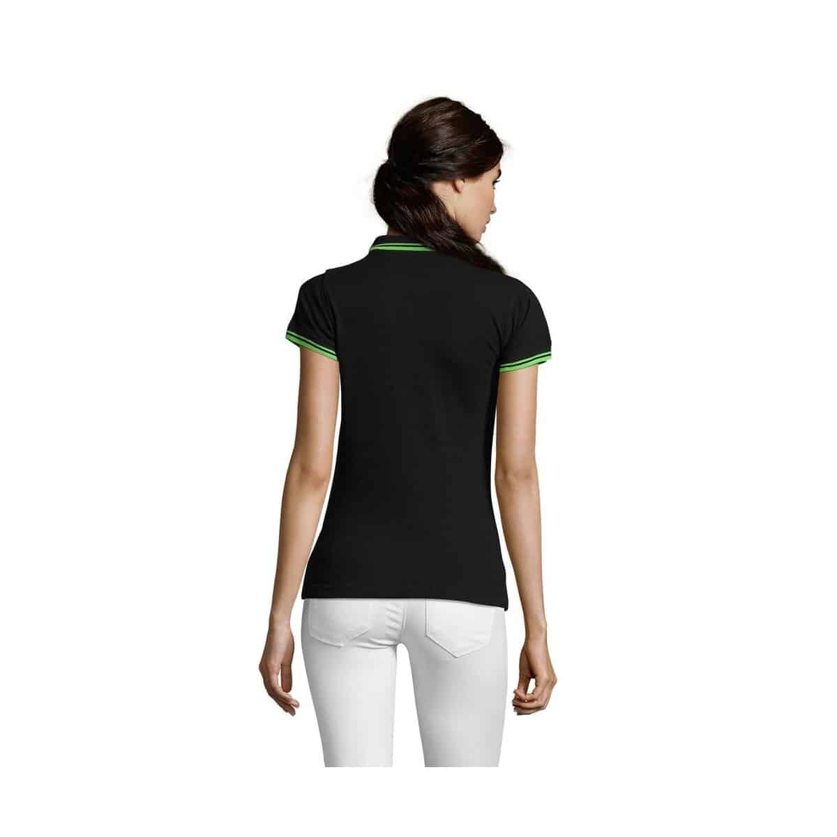 PASADENA damskie polo 200g PASADENA WOMEN s00578-bn-back