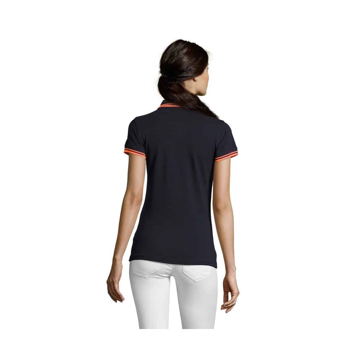 PASADENA damskie polo 200g PASADENA WOMEN s00578-fo-back