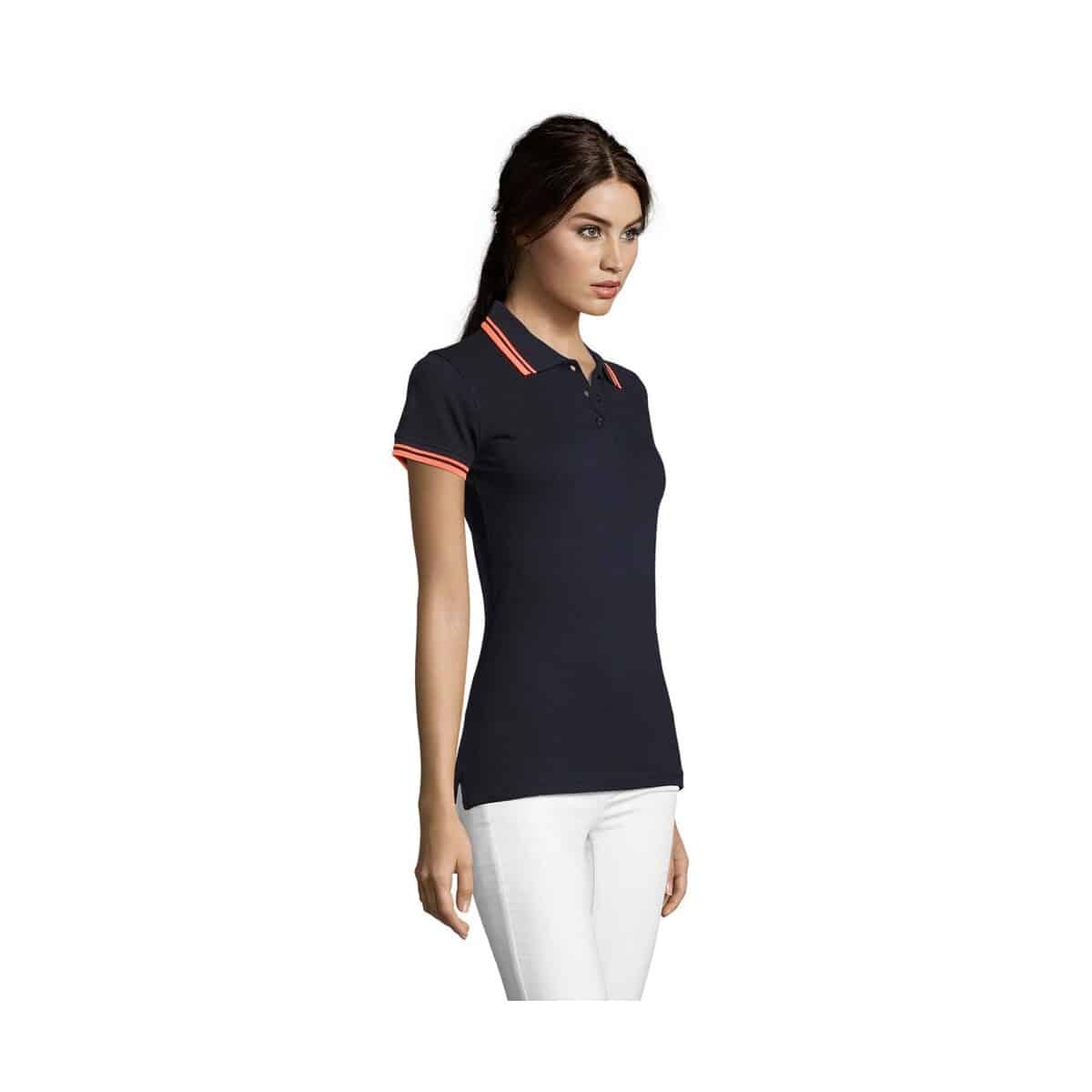 PASADENA damskie polo 200g PASADENA WOMEN s00578-fo-side