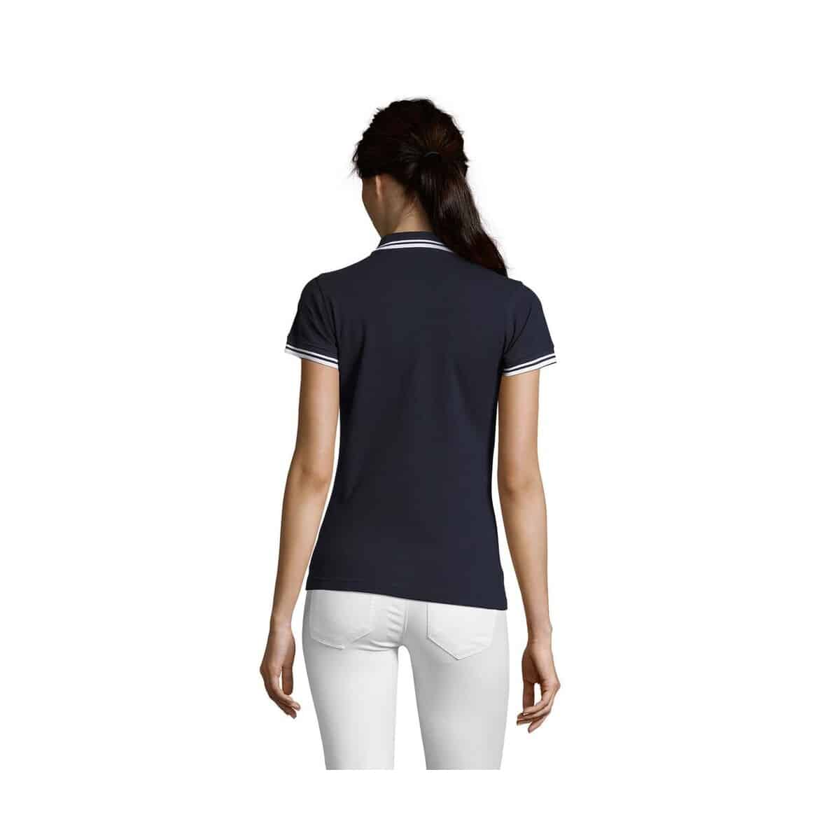 PASADENA damskie polo 200g PASADENA WOMEN s00578-fw-back