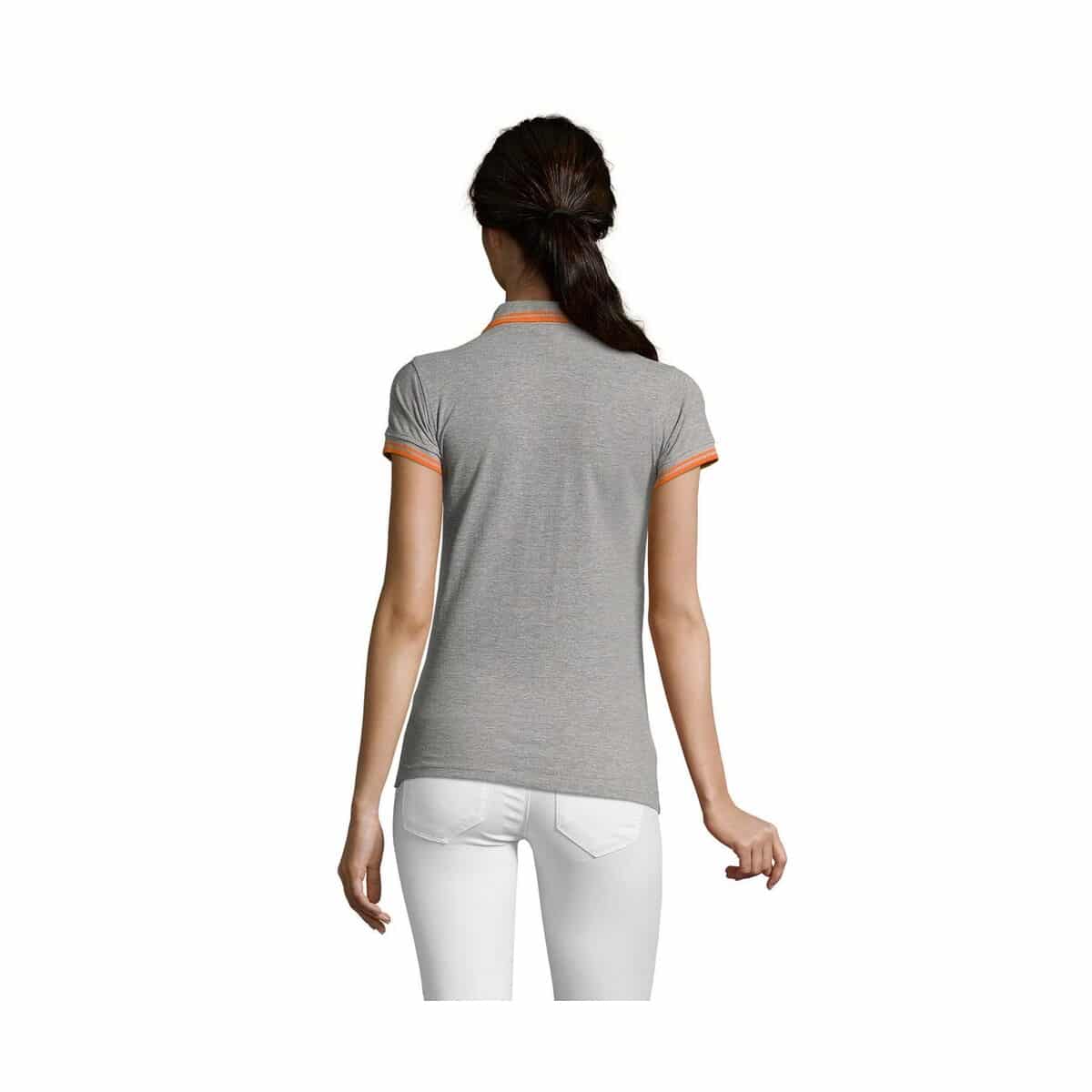 PASADENA damskie polo 200g PASADENA WOMEN s00578-mo-back