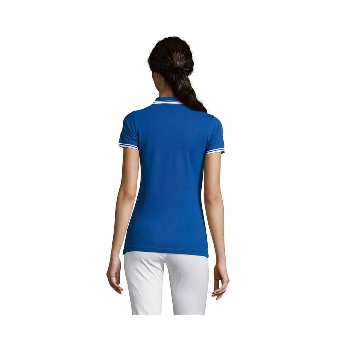 PASADENA damskie polo 200g PASADENA WOMEN s00578-rw-back