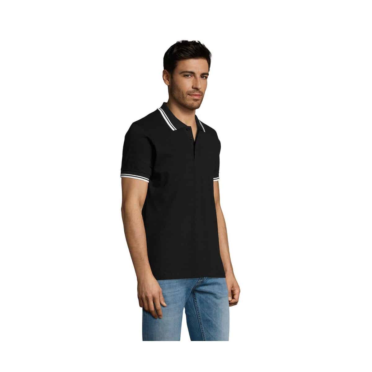 PASADENA męskie polo 200g PASADENA MEN s00577-bc-side