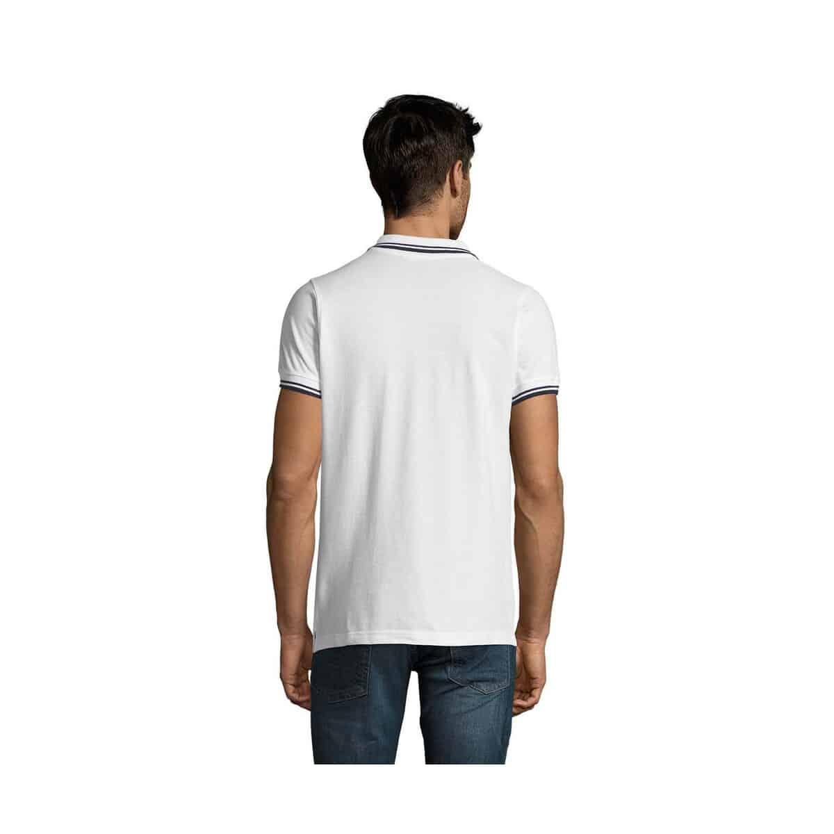 PASADENA męskie polo 200g PASADENA MEN s00577-nw-back