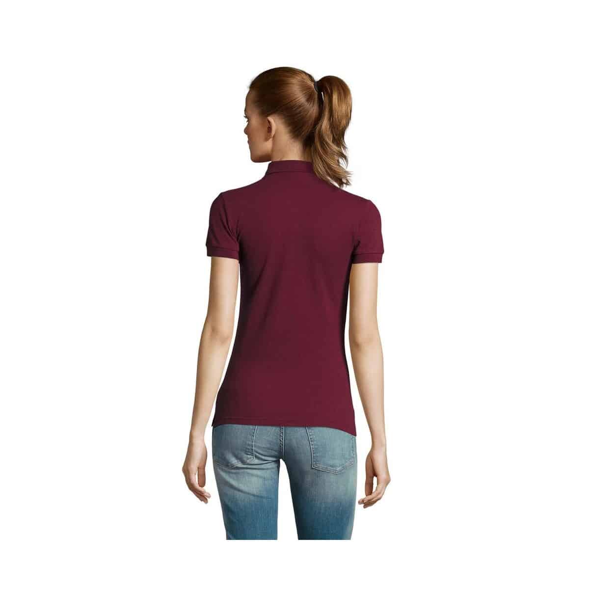 PASSION Damskie POLO 170g PASSION s11338-bg-back