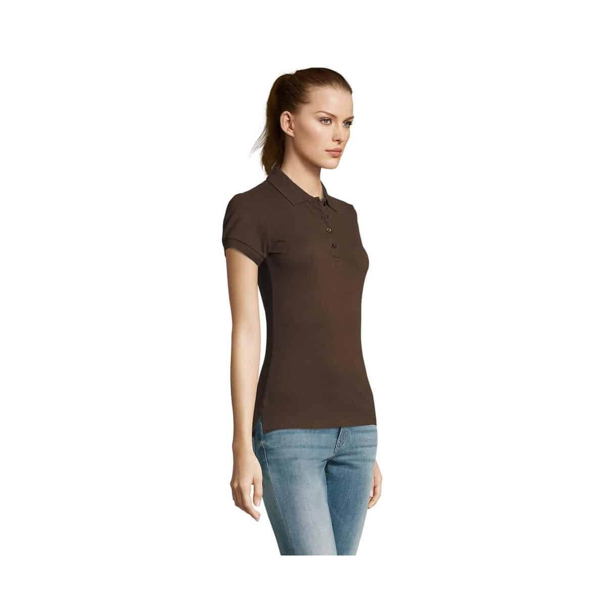 PASSION Damskie POLO 170g PASSION s11338-ch-side