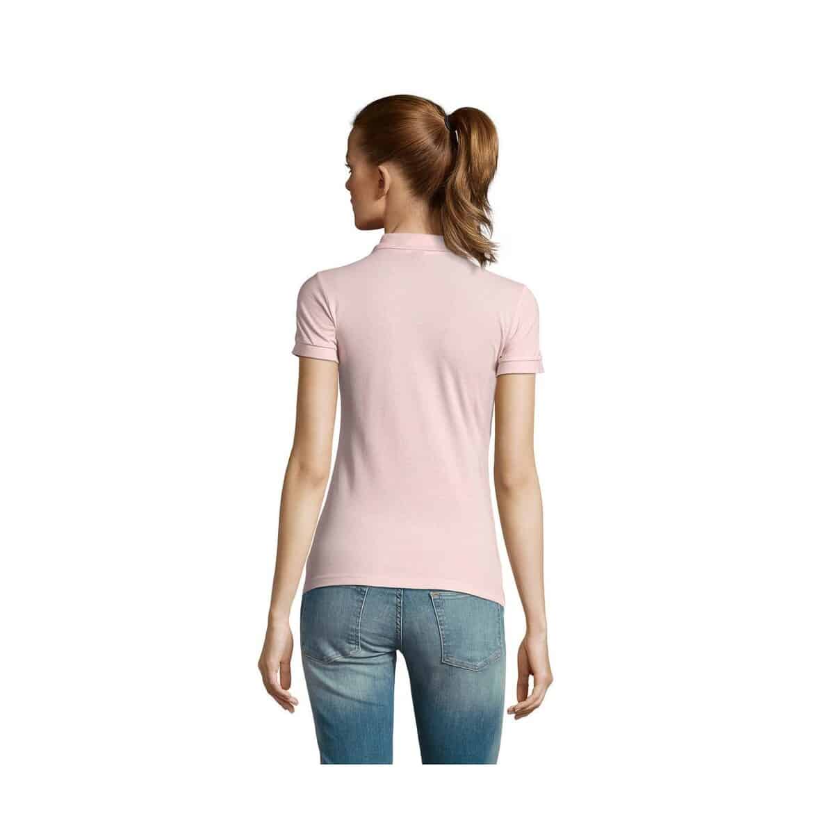 PASSION Damskie POLO 170g PASSION s11338-pk-back