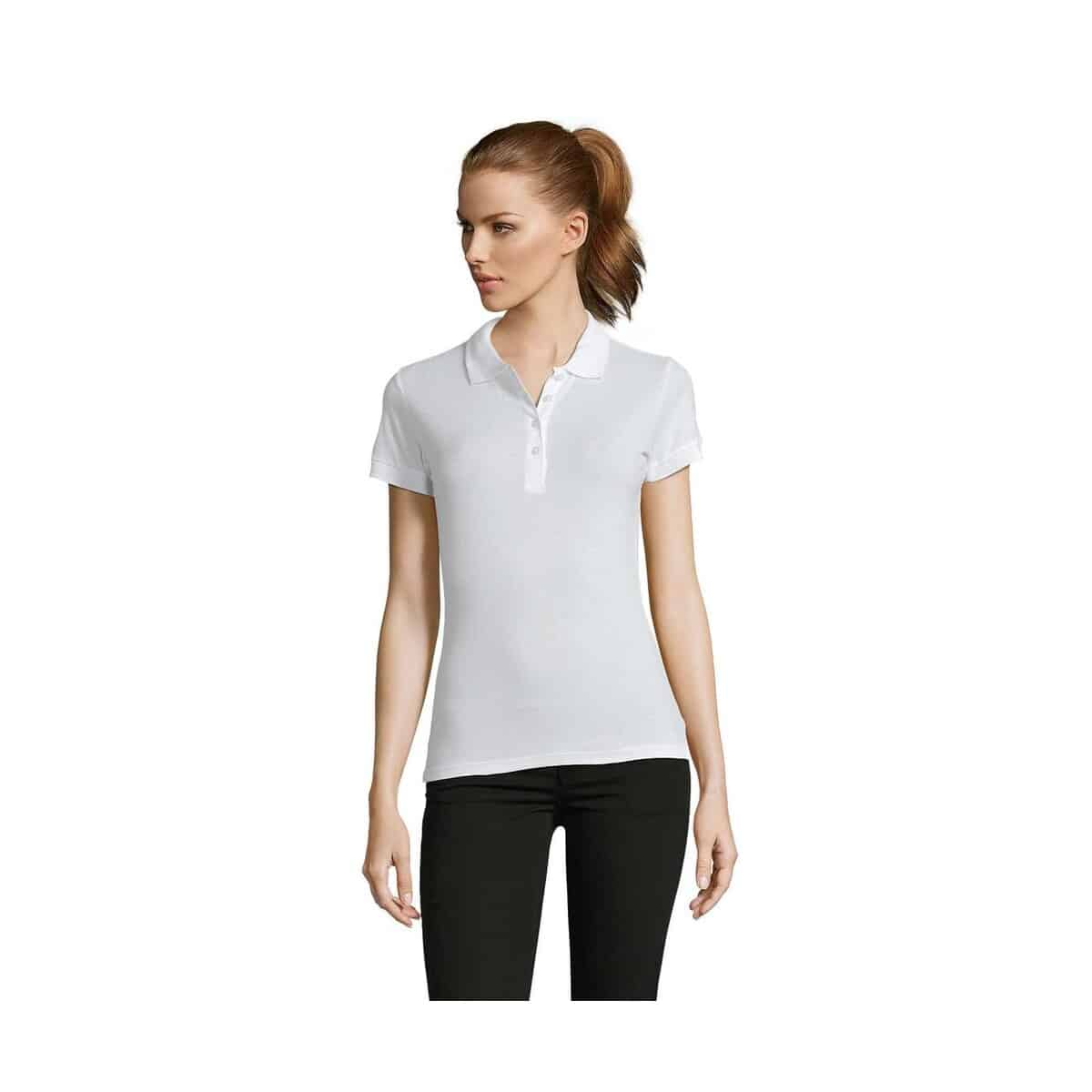 PASSION Damskie POLO 170g PASSION s11338-wh