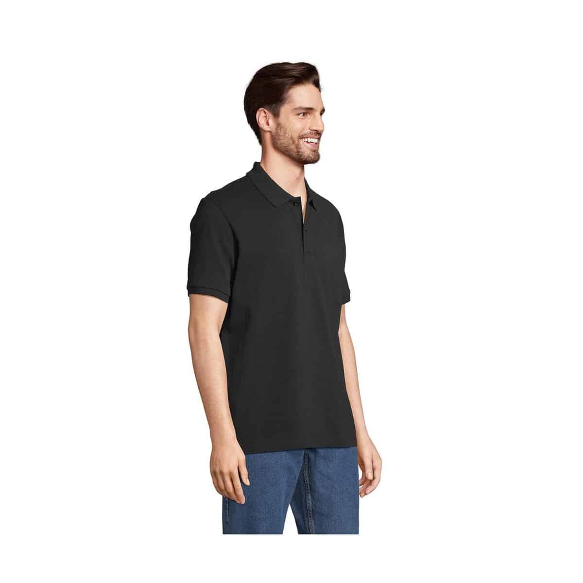 PEGASE Polo Organic 210g PEGASE s04242-bk-side