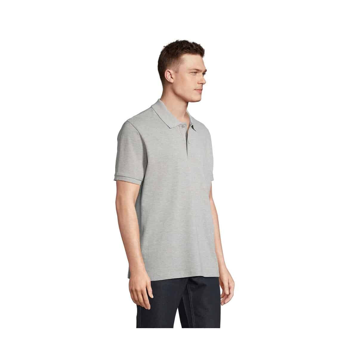 PEGASE Polo Organic 210g PEGASE s04242-gy-side