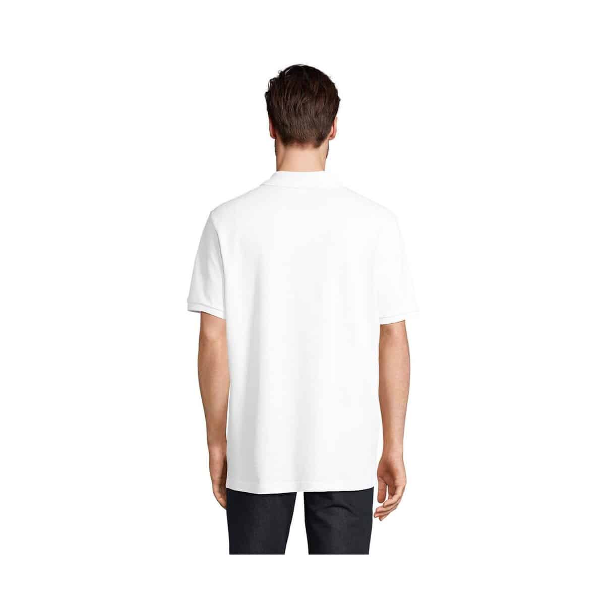 PEGASE Polo Organic 210g PEGASE s04242-wh-back