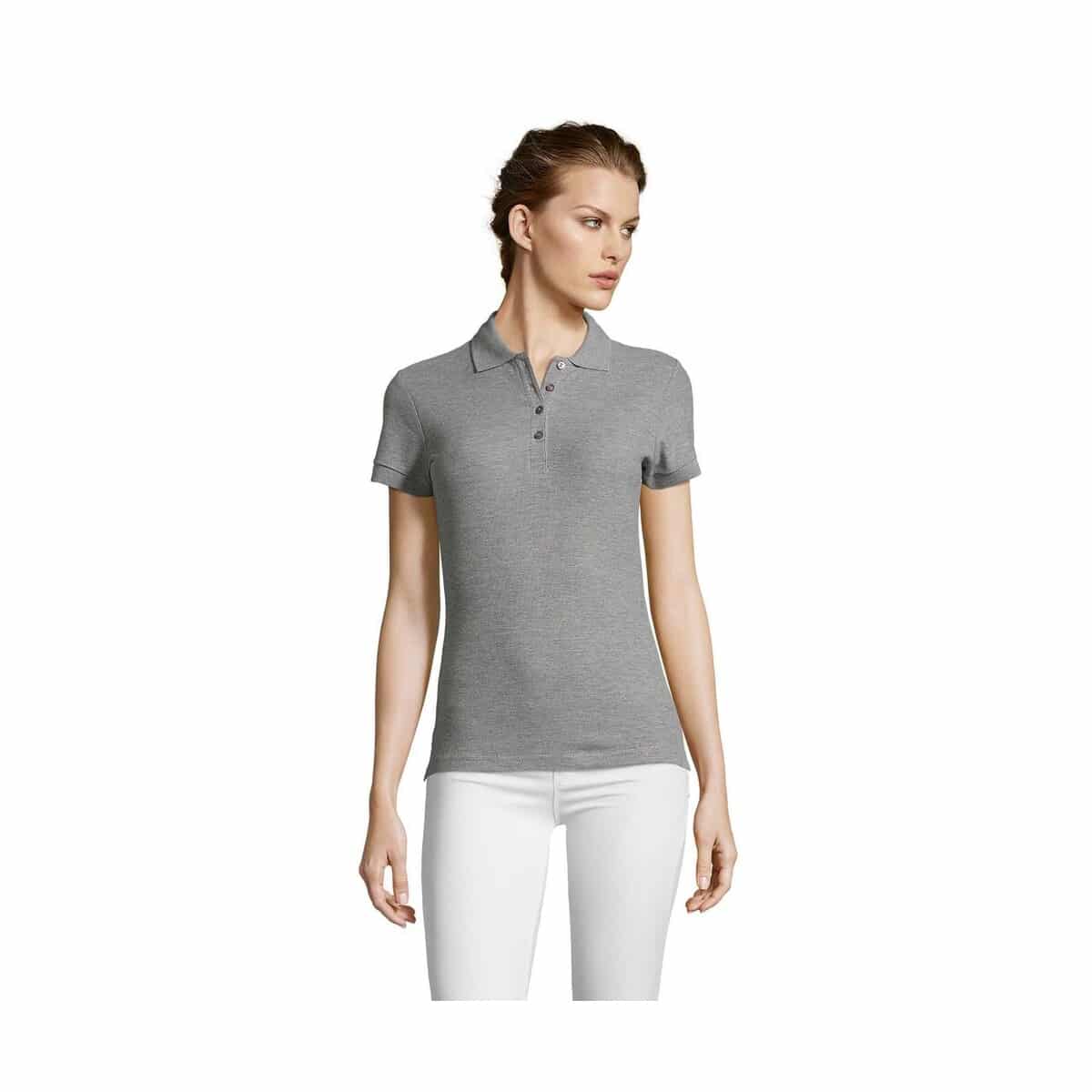 PEOPLE Damskie POLO 210g PEOPLE s11310-gy