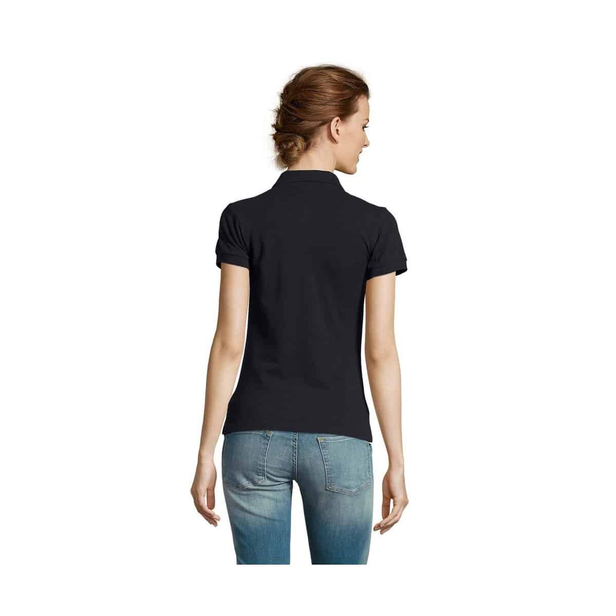PEOPLE Damskie POLO 210g PEOPLE s11310-ny-back