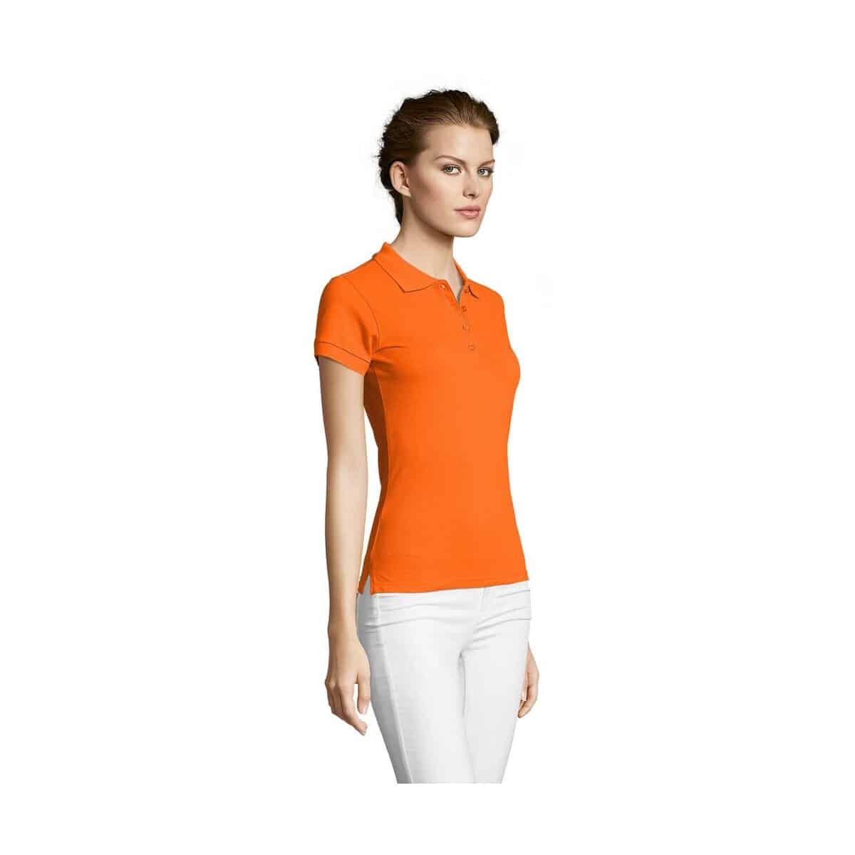 PEOPLE Damskie POLO 210g PEOPLE s11310-or-side