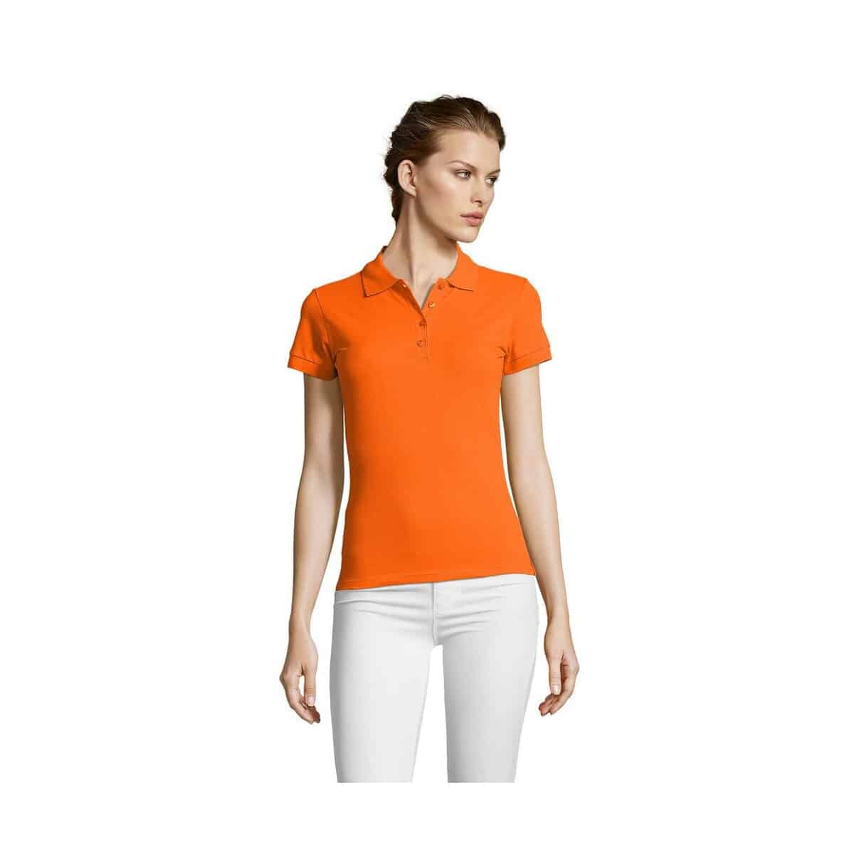 PEOPLE Damskie POLO 210g PEOPLE s11310-or