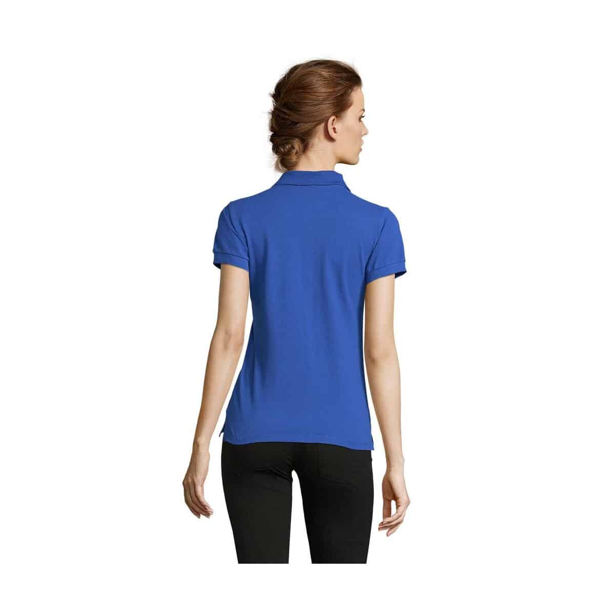 PEOPLE Damskie POLO 210g PEOPLE s11310-rb-back