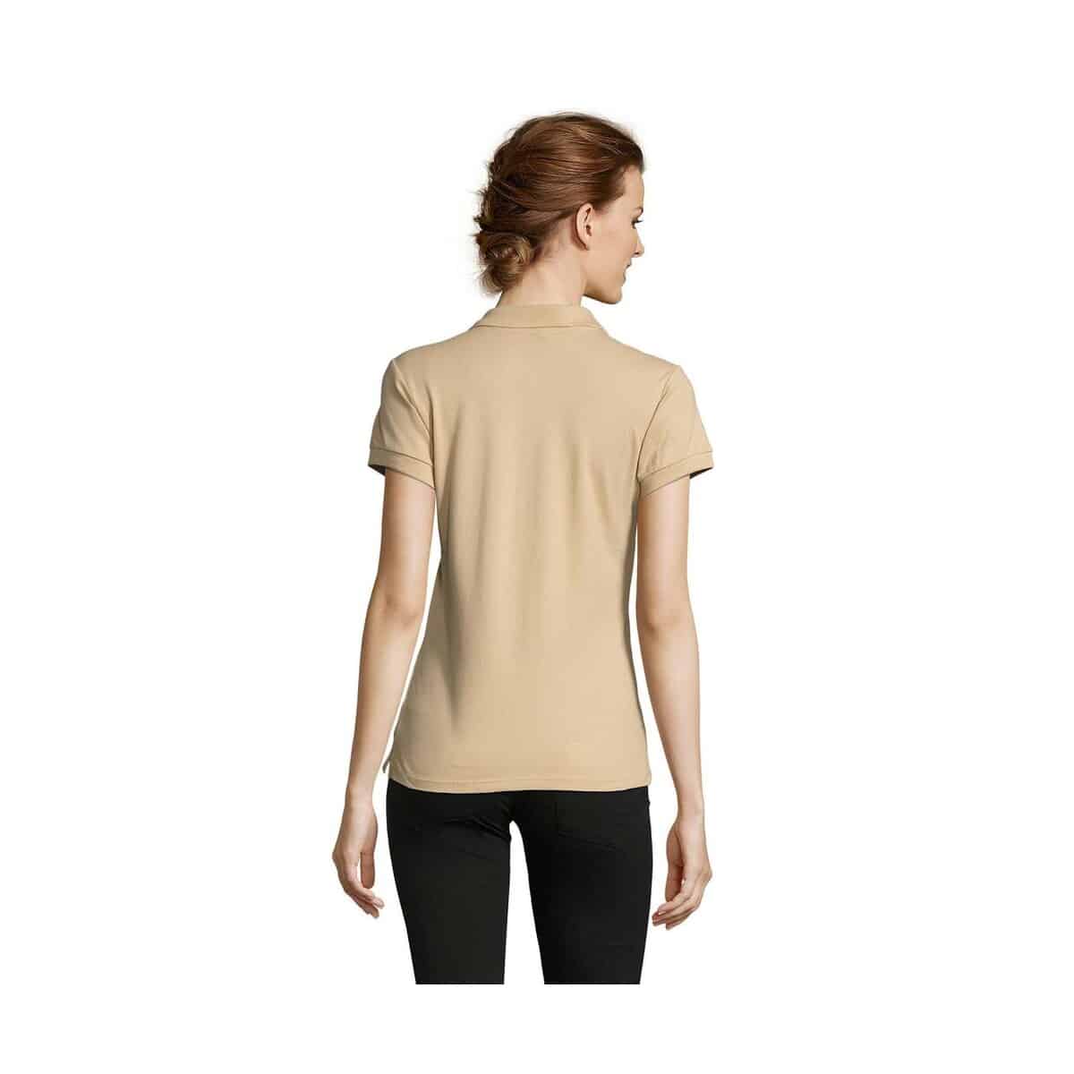 PEOPLE Damskie POLO 210g PEOPLE s11310-sa-back
