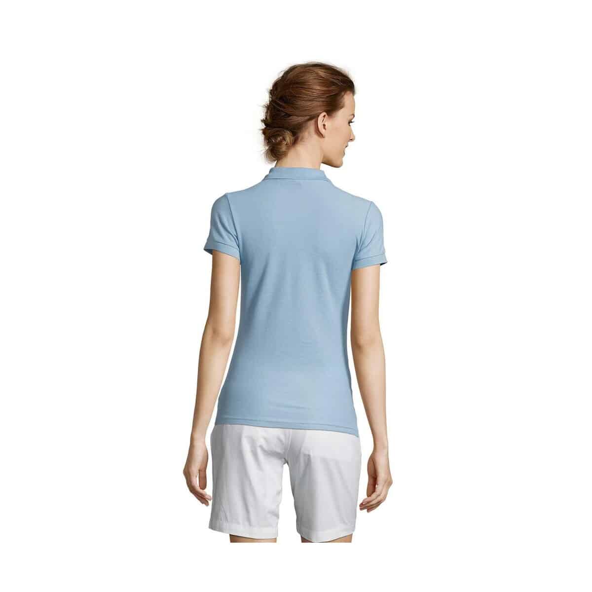PEOPLE Damskie POLO 210g PEOPLE s11310-sp-back