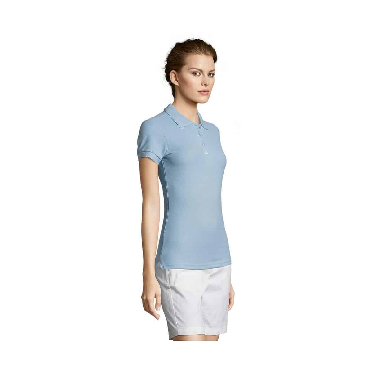 PEOPLE Damskie POLO 210g PEOPLE s11310-sp-side