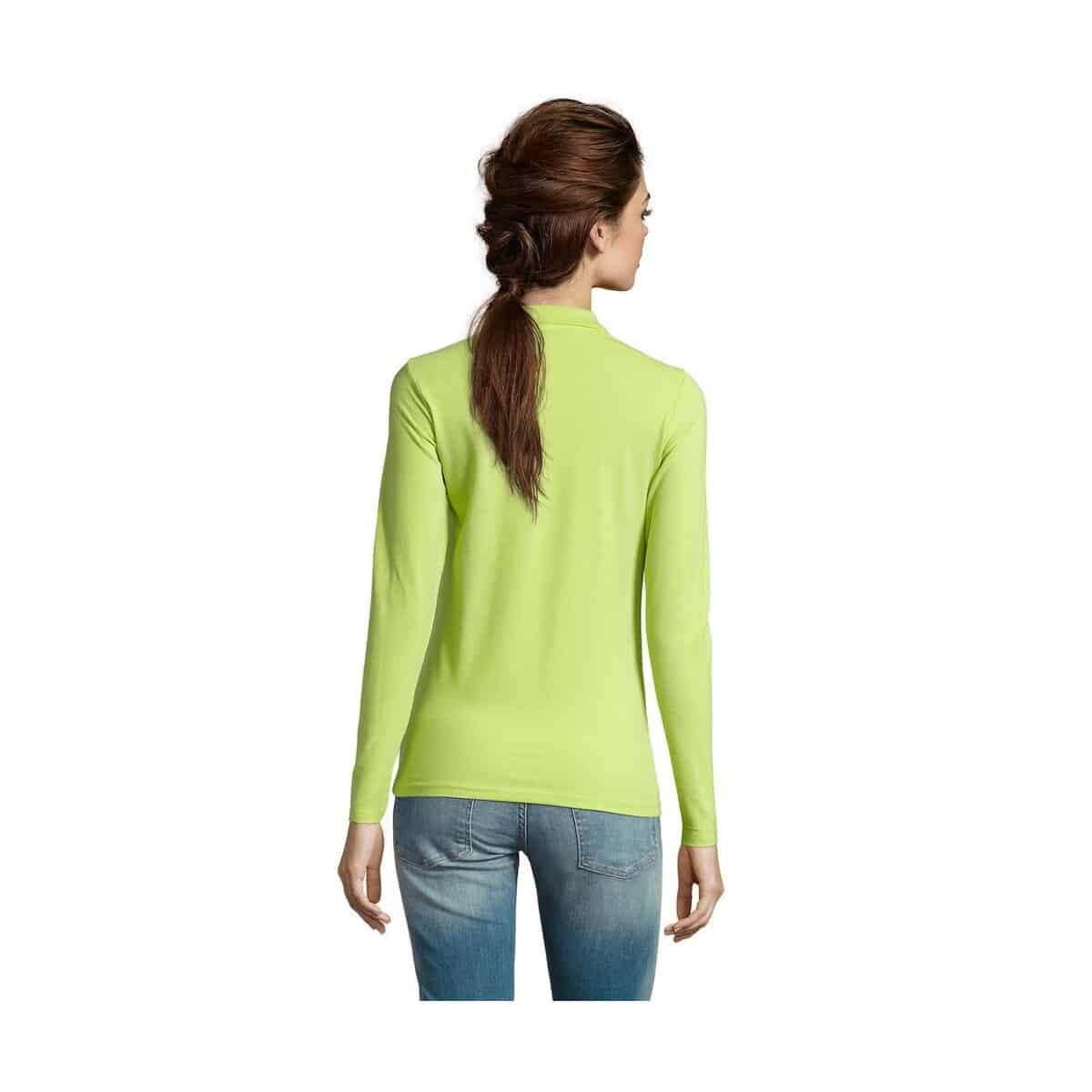 PERFECT Damskie LSL POLO180 PERFECT LSL WOMEN s02083-ag-back