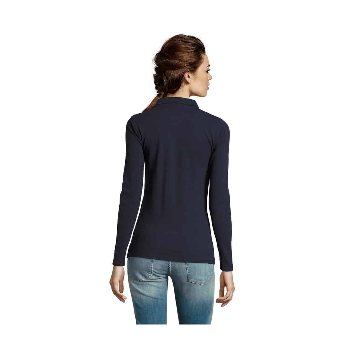 PERFECT Damskie LSL POLO180 PERFECT LSL WOMEN s02083-fn-back