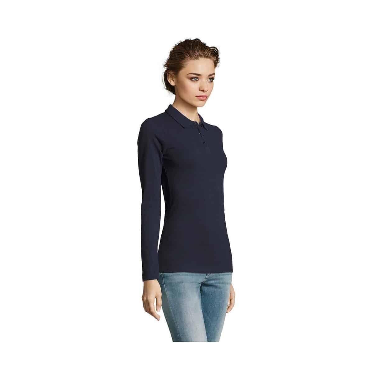 PERFECT Damskie LSL POLO180 PERFECT LSL WOMEN s02083-fn-side