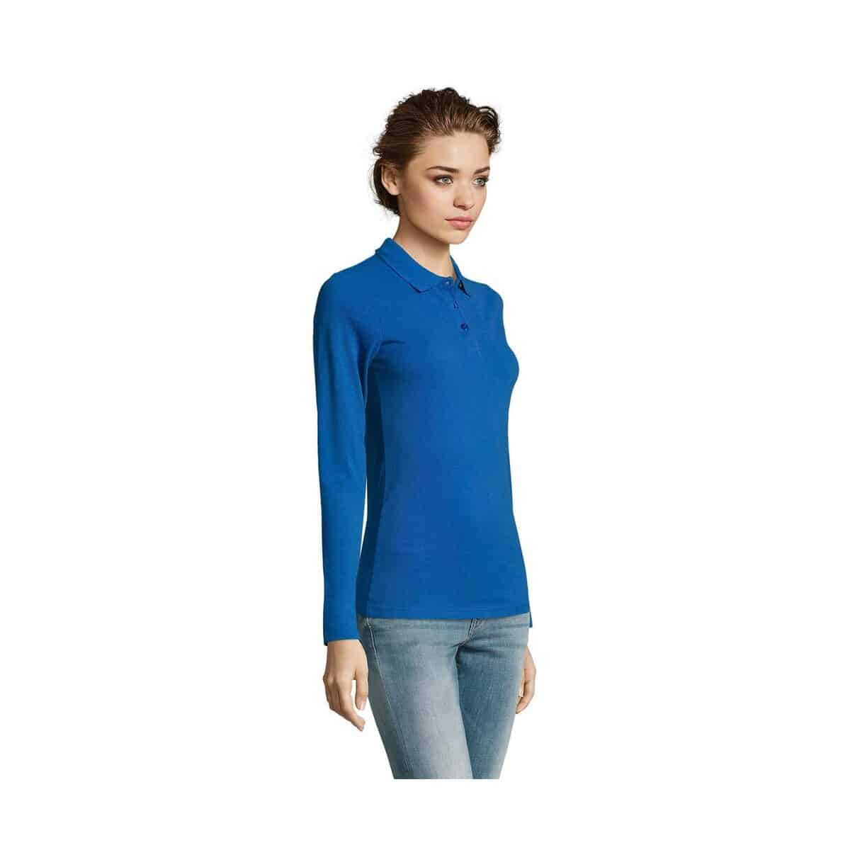 PERFECT Damskie LSL POLO180 PERFECT LSL WOMEN s02083-rb-side