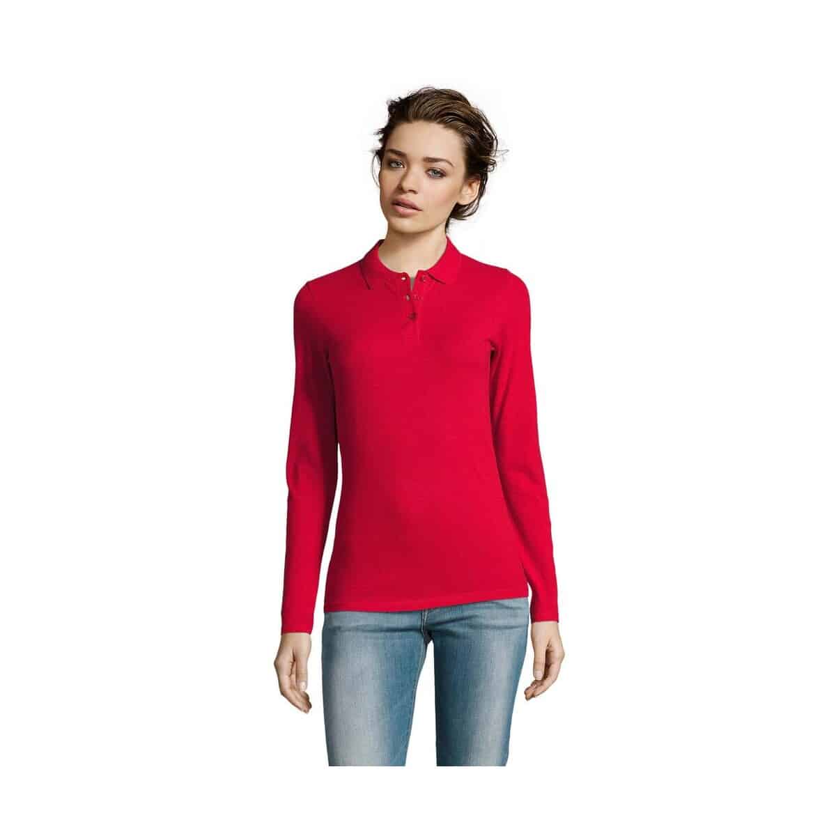 PERFECT Damskie LSL POLO180 PERFECT LSL WOMEN s02083-rd
