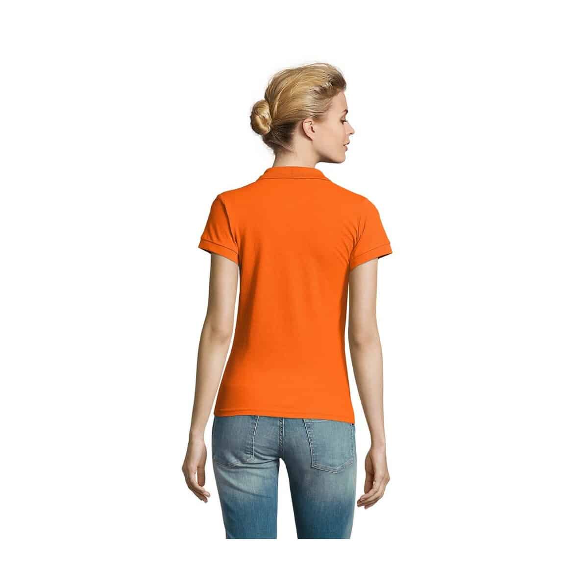 PERFECT Damskie POLO 180g PERFECT WOMEN s11347-or-back