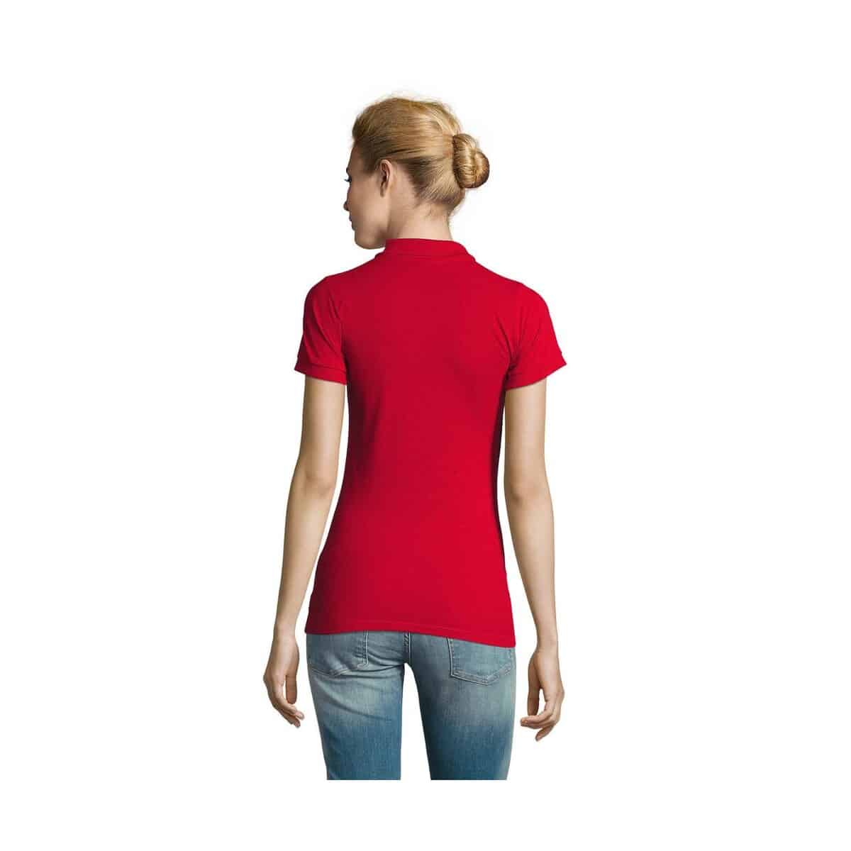 PERFECT Damskie POLO 180g PERFECT WOMEN s11347-rd-back