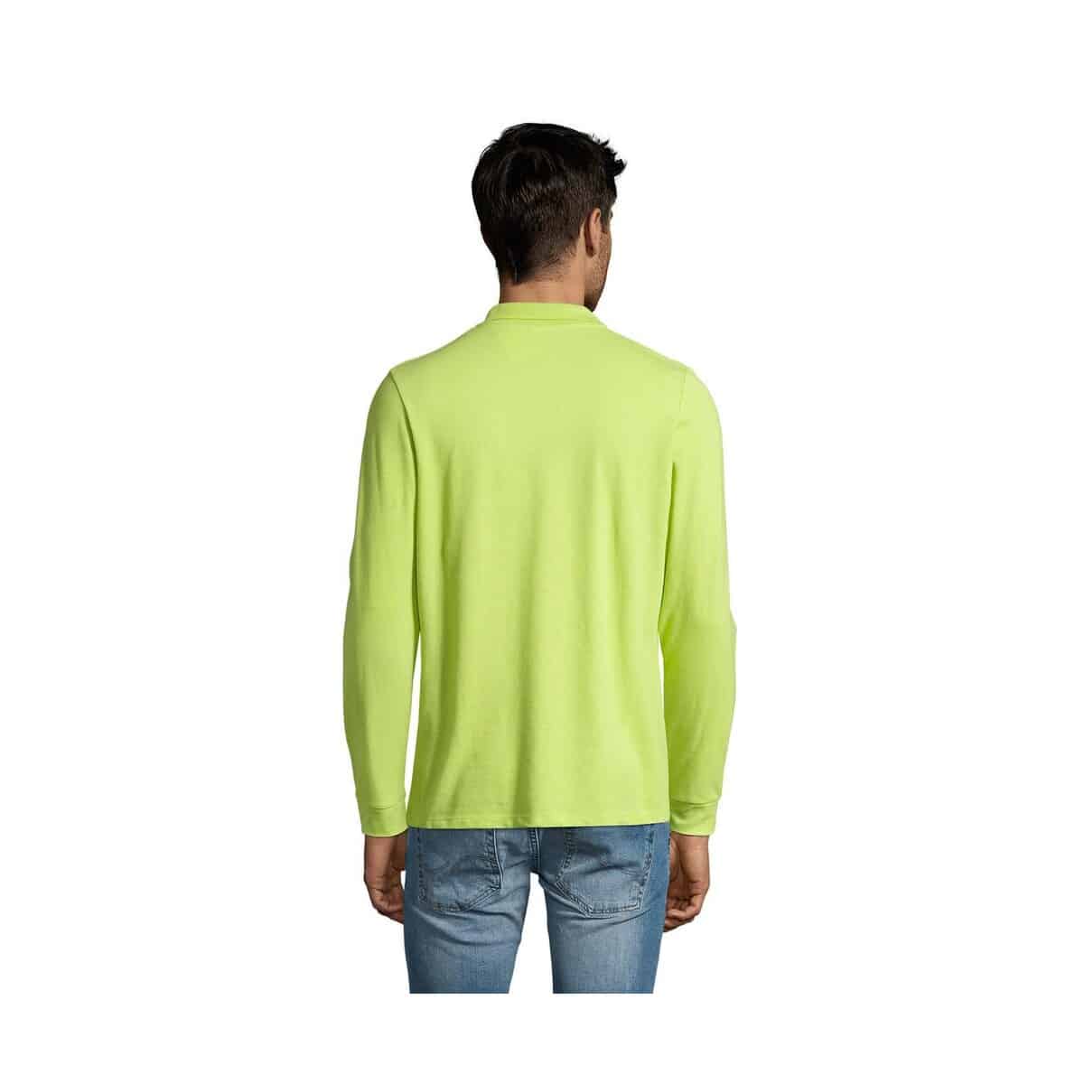 PERFECT MEN LSL POLO 180g PERFECT LSL MEN s02087-ag-back
