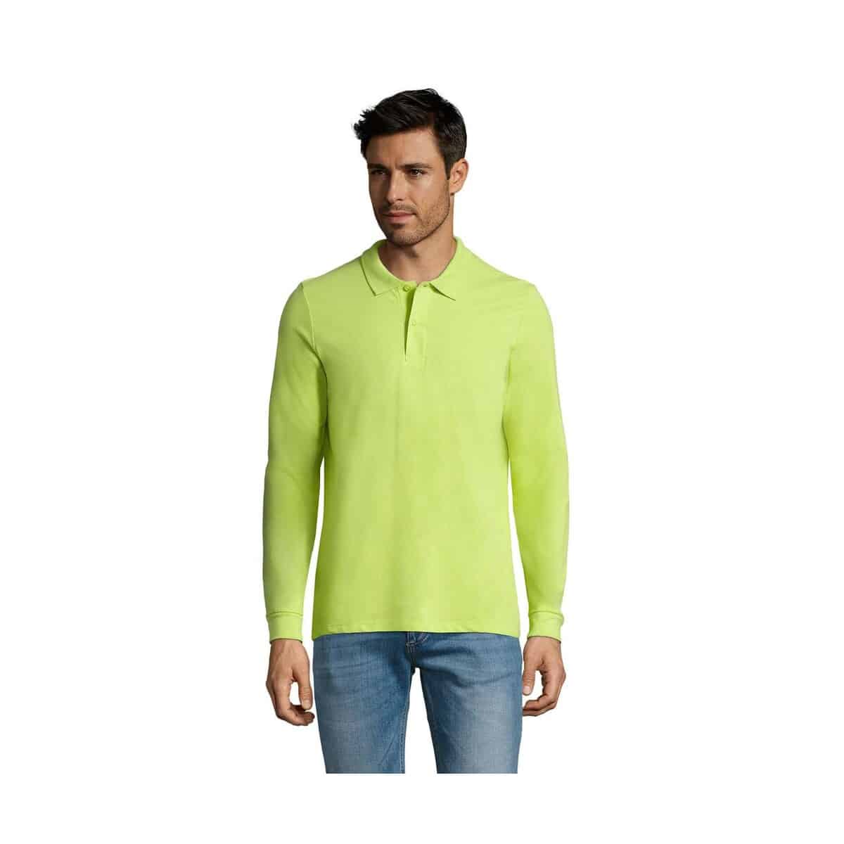 PERFECT MEN LSL POLO 180g PERFECT LSL MEN s02087-ag