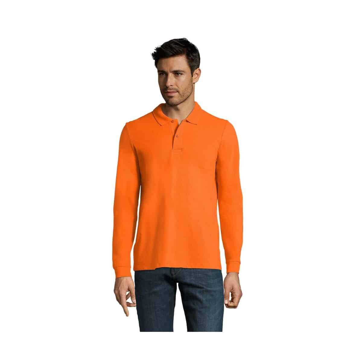 PERFECT MEN LSL POLO 180g PERFECT LSL MEN s02087-or
