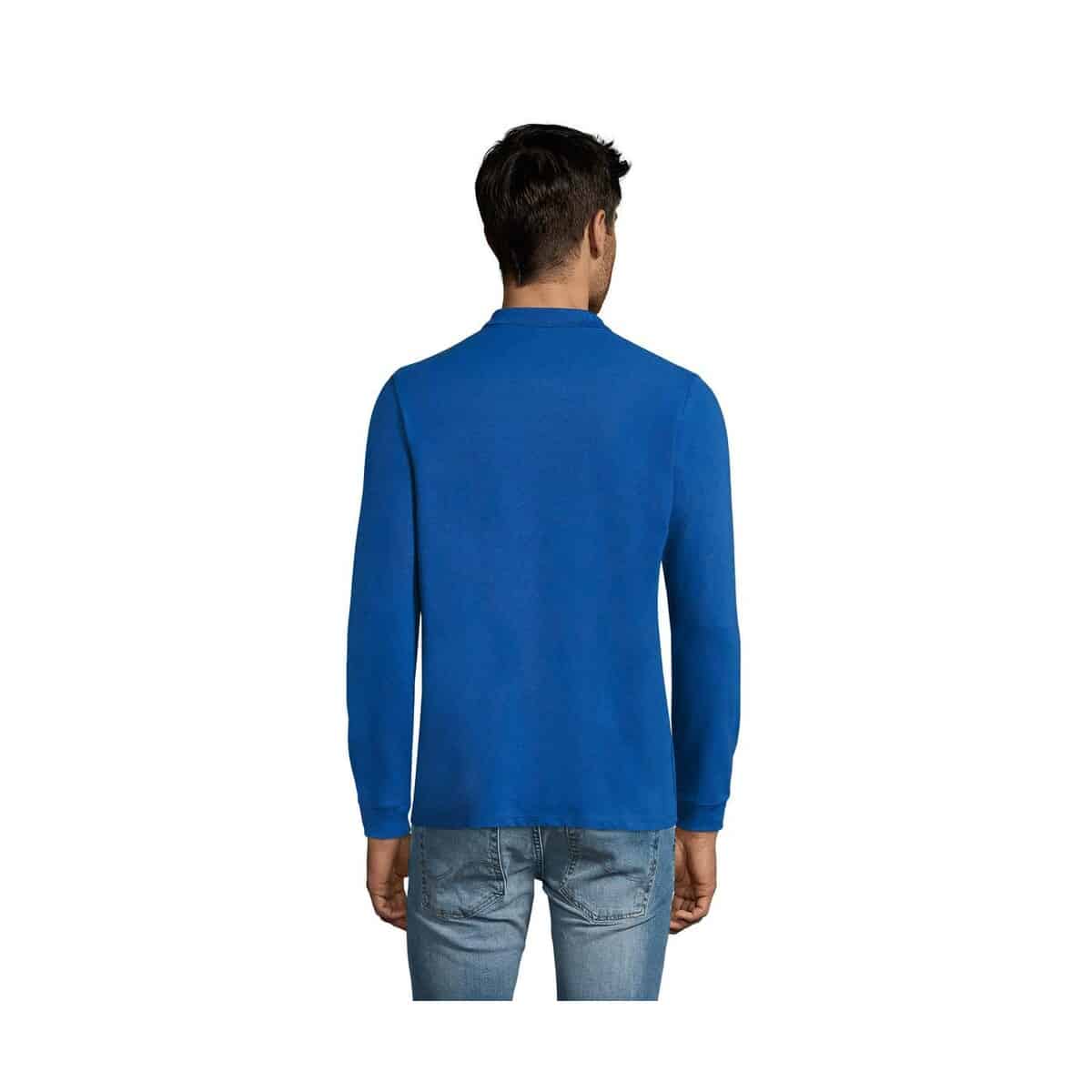 PERFECT MEN LSL POLO 180g PERFECT LSL MEN s02087-rb-back